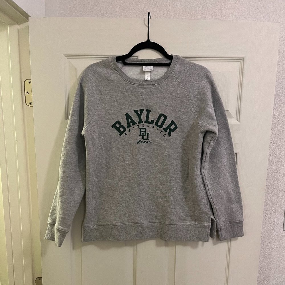 Baylor BU Bears Crew Neck Sweat Shirt